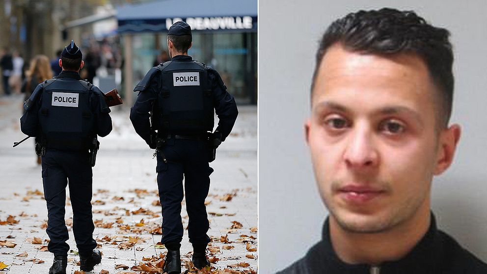 Salah Abdeslam, som misstänks för delaktighet i terrordåden i Paris,
