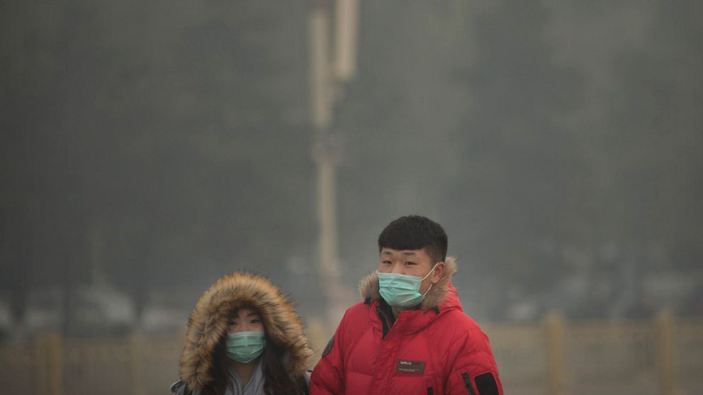 Smog i Peking