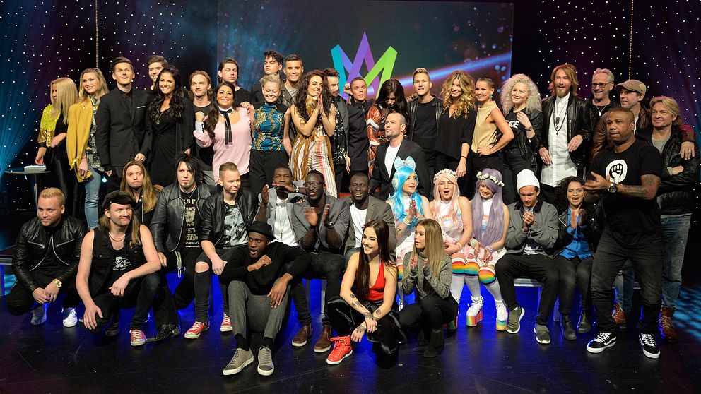 Artisterna i Melodifestivalen 2016