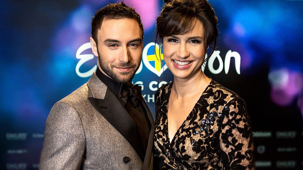 Måns Zelmerlöw och Petra Mede leder Eurovision Song Contest 2016.