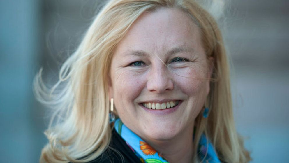 Ewa Björling (M), svensk handelsminister.