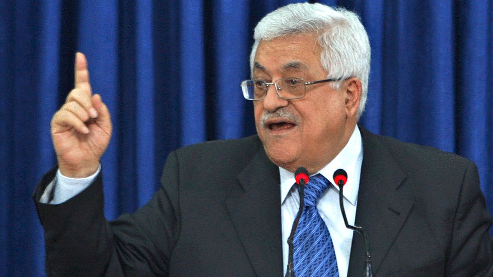 Den palestinska myndighetens president, Mahmud Abbas