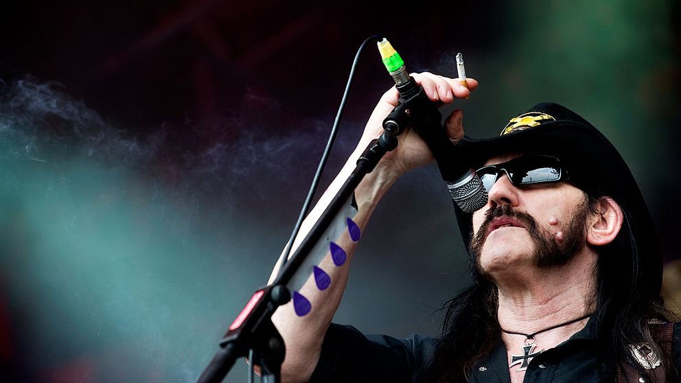 ”Lemmy” i Motörhead är död | SVT Nyheter