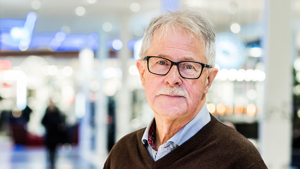 porträtt av Sverker i galleria