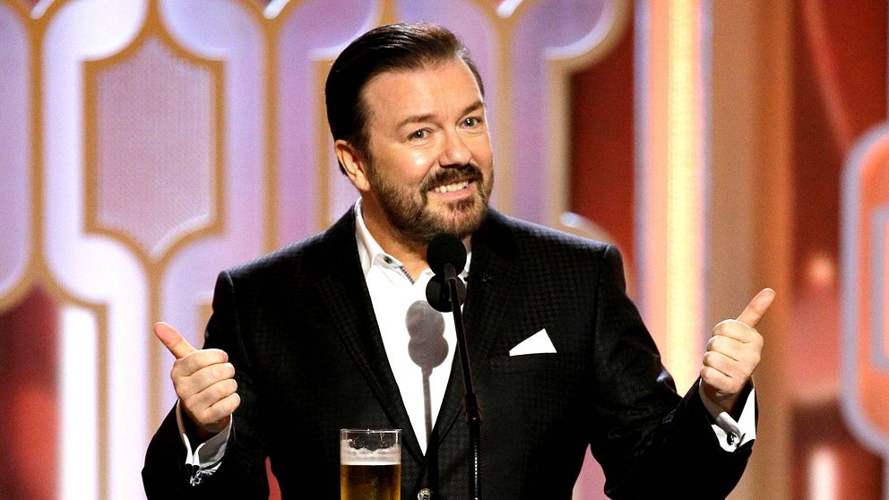 Ricky Gervais ledde årets Golden Globe-gala.