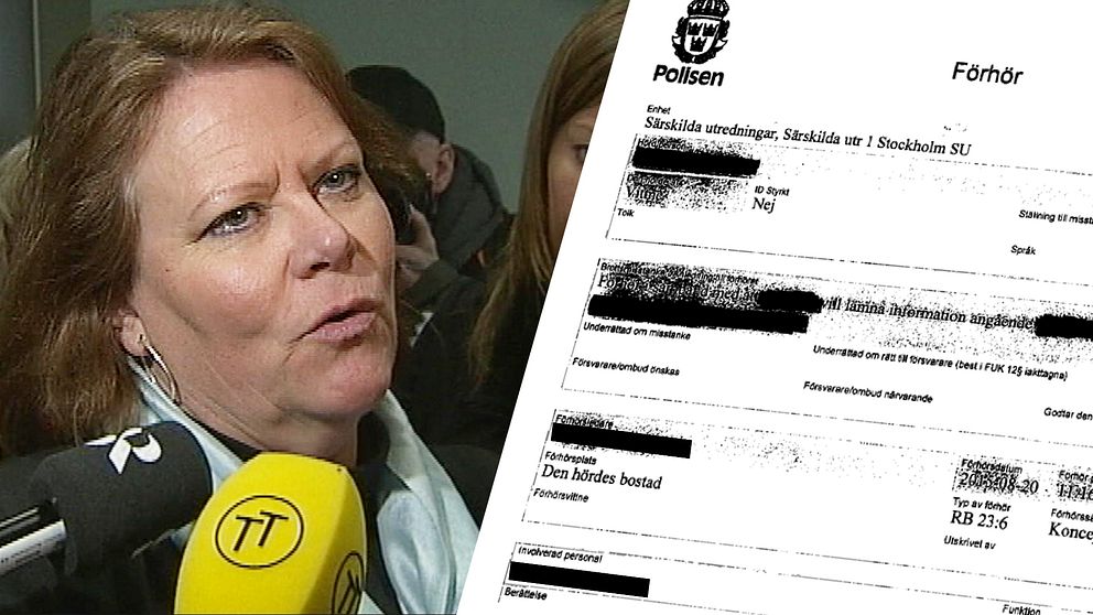 Åklagare Elisabeth Brandt vid särskilda åklagarkammaren lät bli att förhöra en chef vid polisen i region mitt som pekats ut av vittnen i ett barnpornografiärende. Sedan la hon ner förundersökningen.