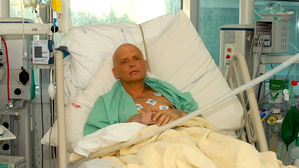 Den ryske avhopparen Aleksandr Litvinenko.