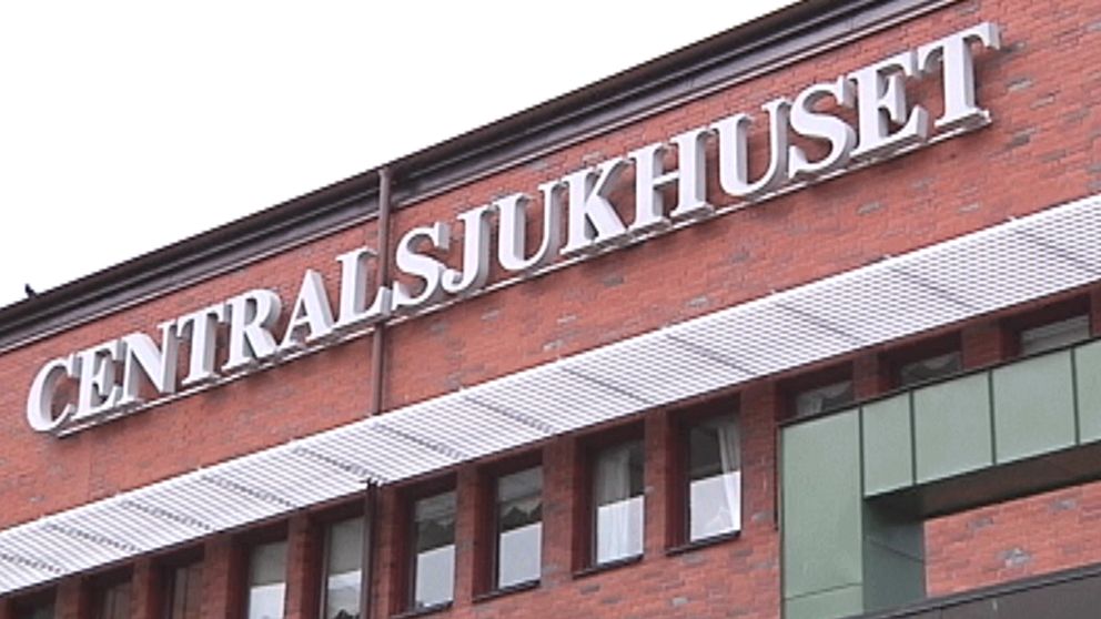 Exteriörbild på Centralsjukhuset i Karlstad.