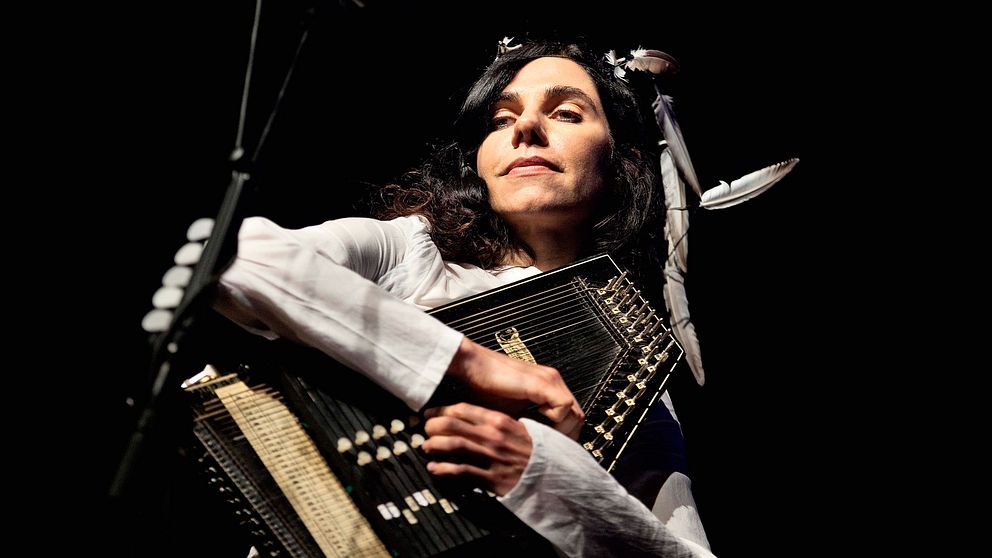 PJ Harvey på Roskildefestivalen 2011.