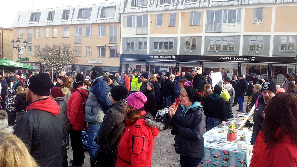 Manifestation i Vimmerby