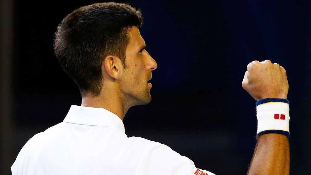 Efter över fyra och en halv timme lyckades Novak Djokovic vinna.