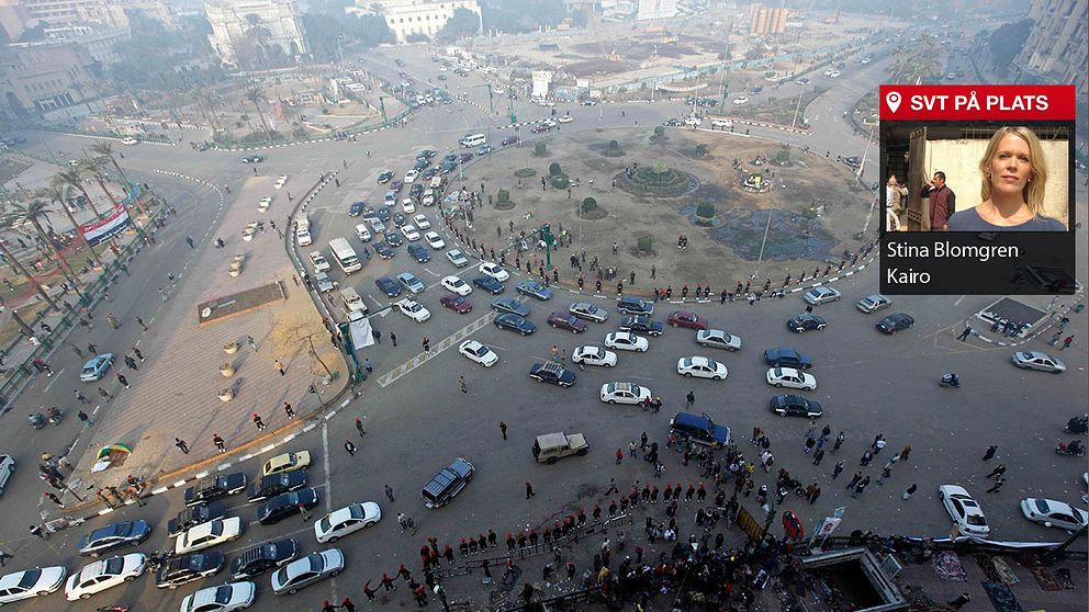 Tahirtorget i Kairo.