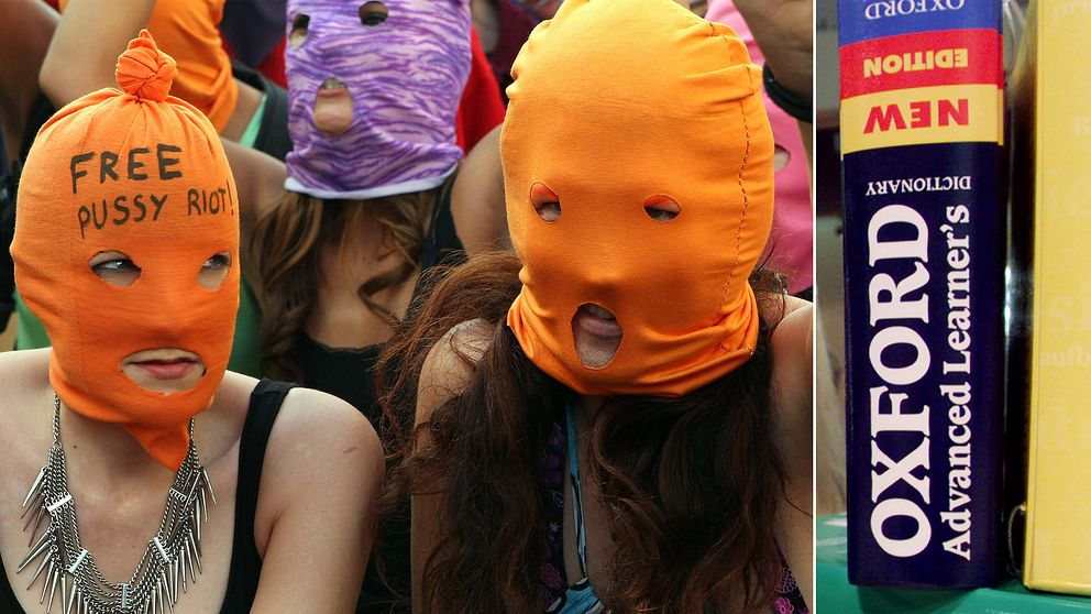 Pussyriot och ordbok