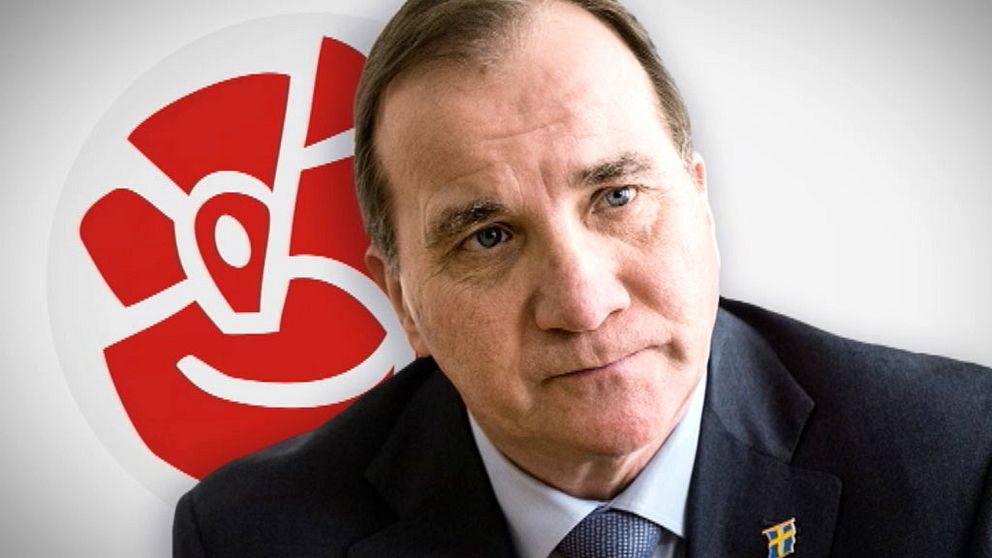 Stefan Löfvén framför sosseros
