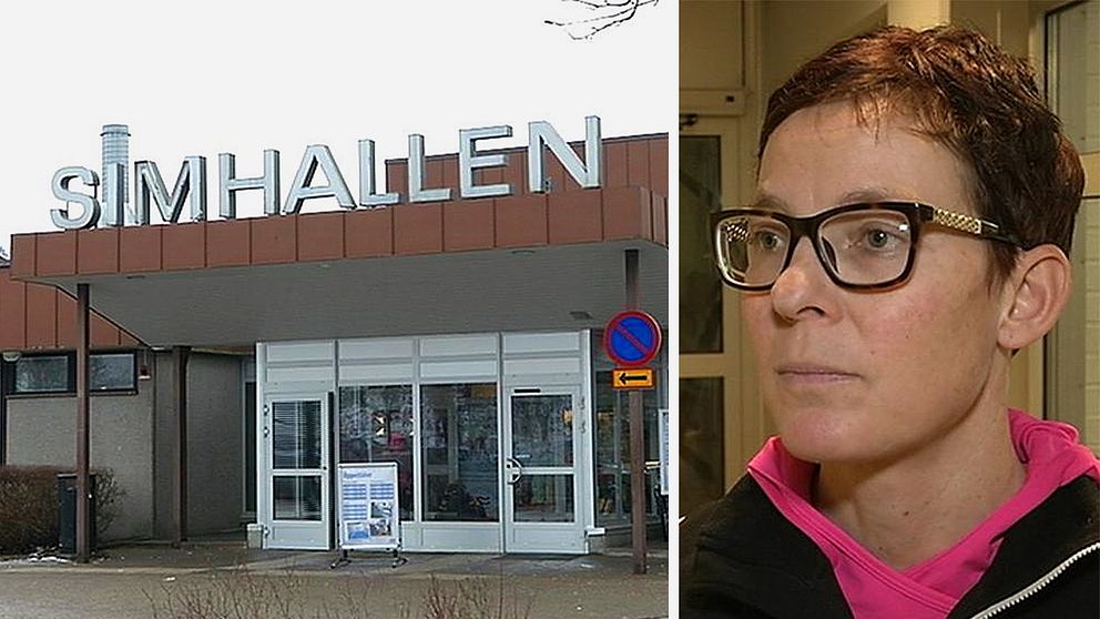 Åsa Änghede, platschef på Växjö simhall, tycker inte badgästerna ska vara oroliga.