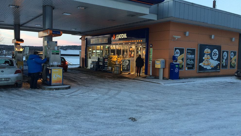 Gärningsmannen greps kort efter rånet