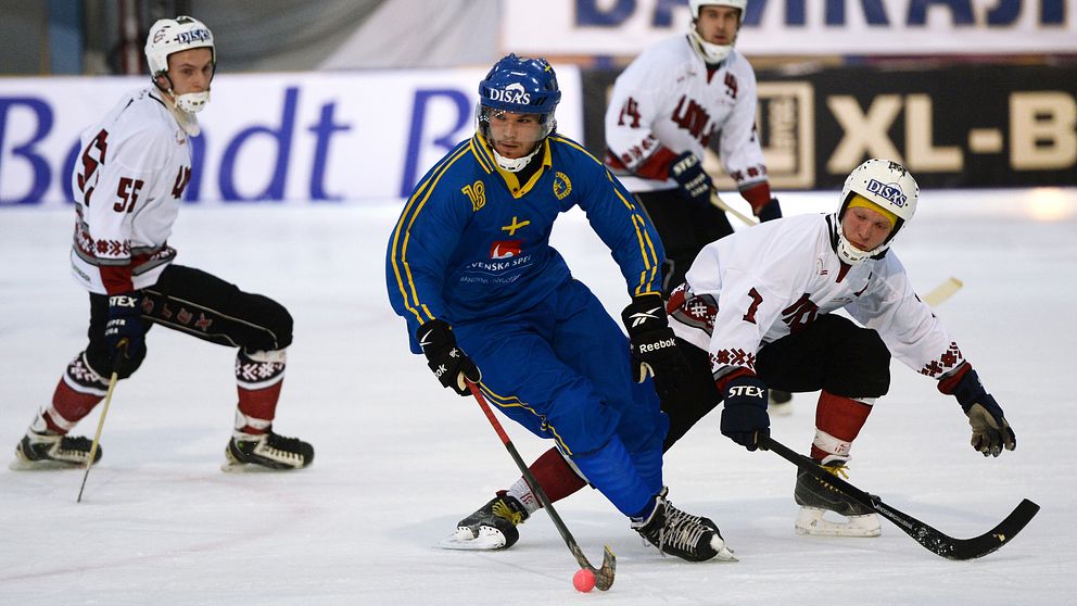 Joakim Andersson var Sveriges bästa målskytt i målfesten mot Lettland.