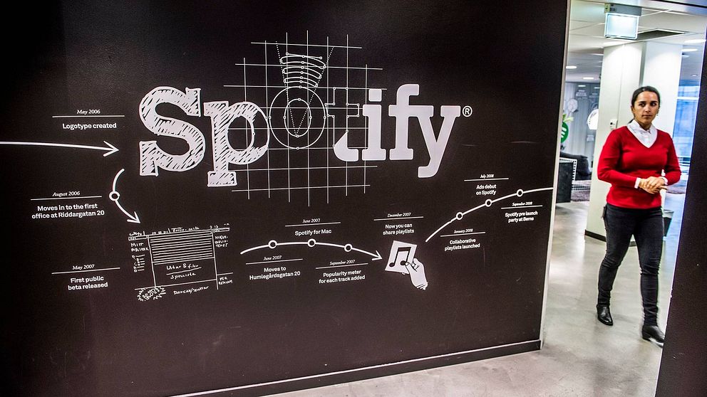 Bild från Spotifys kontor.