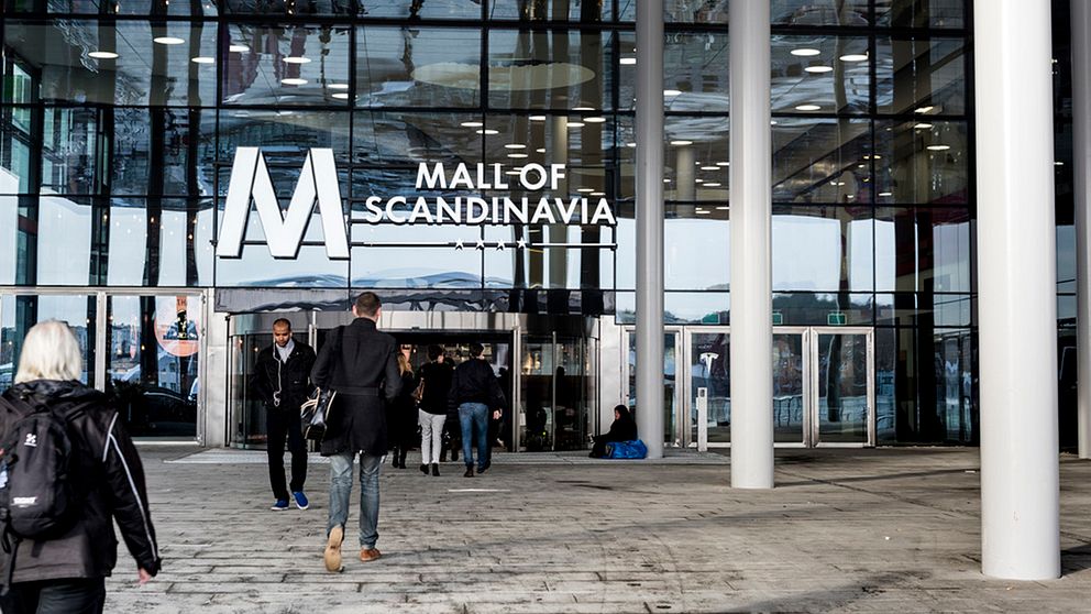 Shoppinggallerian Mall of Scandinavia med sina 120.000 kvadratmeter är Skandinaviens största.