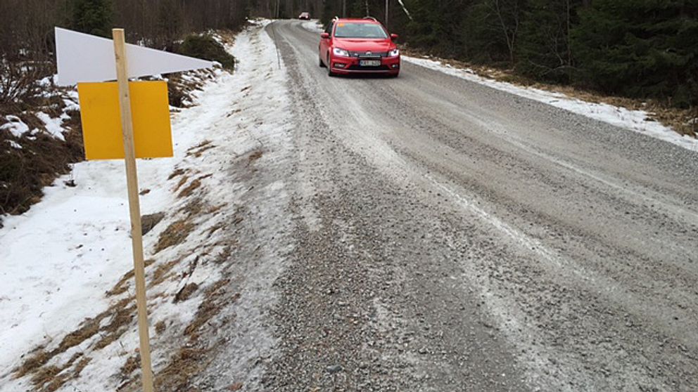 Så här ser det ut vid sträckan Rämmen som startar öster om Hagfors.