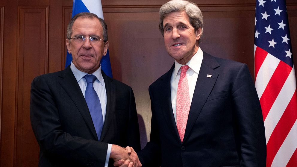 Lavrov och Kerry