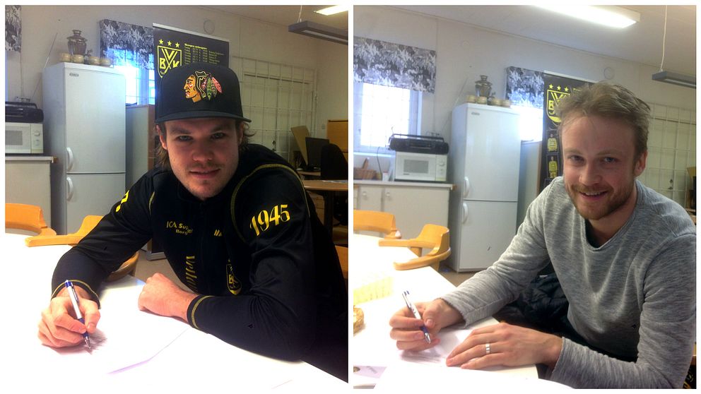 Joakim Andersson och Johan Löfstedt stannar.