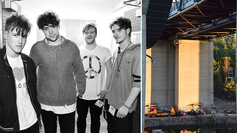 Det brittiska popbandet Viola Beach omkom i olyckan i Södertälje