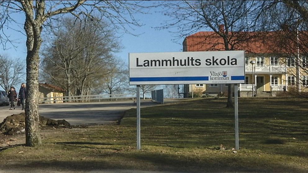 Exteriör Lammhults skola
