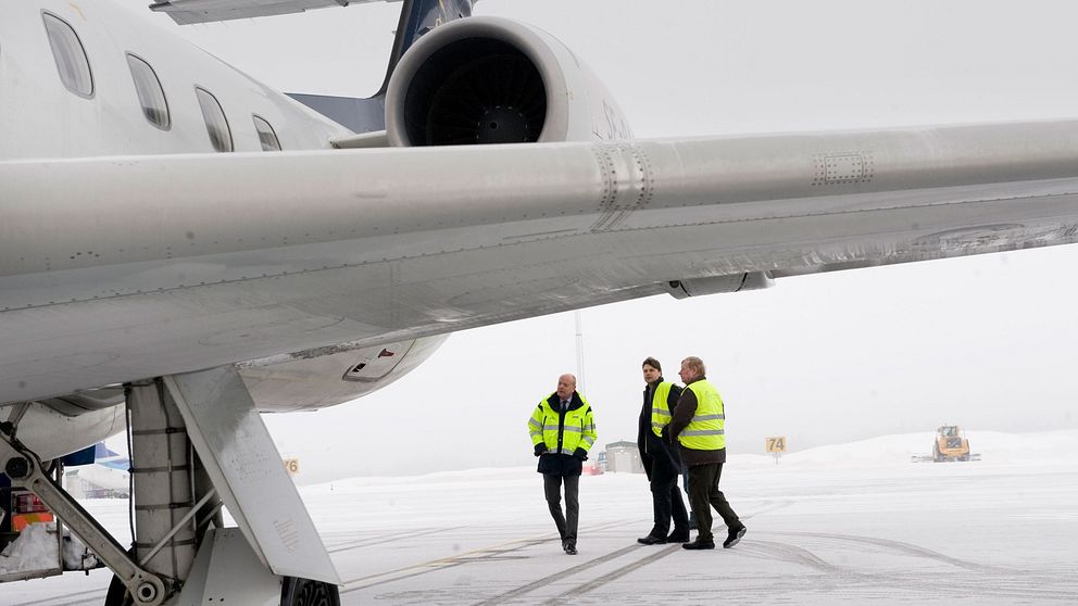 Unionen har varslat om strejk på GEC som anställer kabinpersonal på vissa av SAS inrikesflygningar där Ronneby-Stockholm är en av sträckorna.