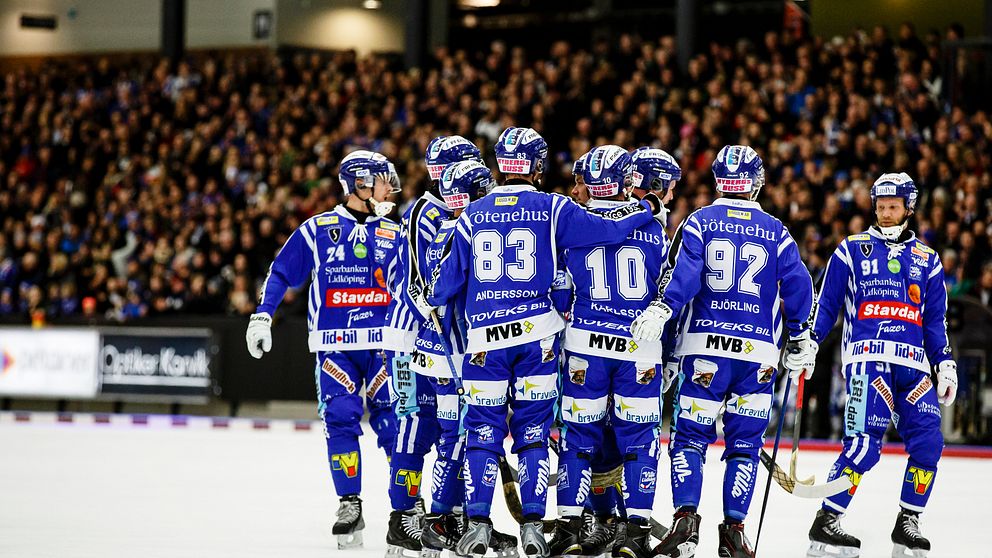 David Karlsson är nu ensam rekordmålskytt i svensk elitbandy. Foto: Bildbyrån.