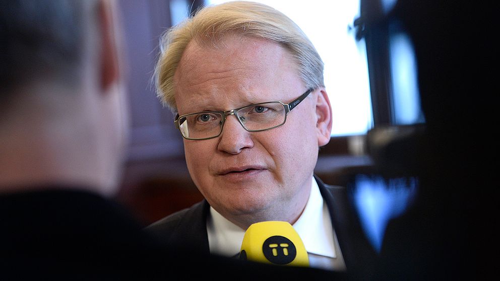 Försvarsminister Peter Hultqvist.