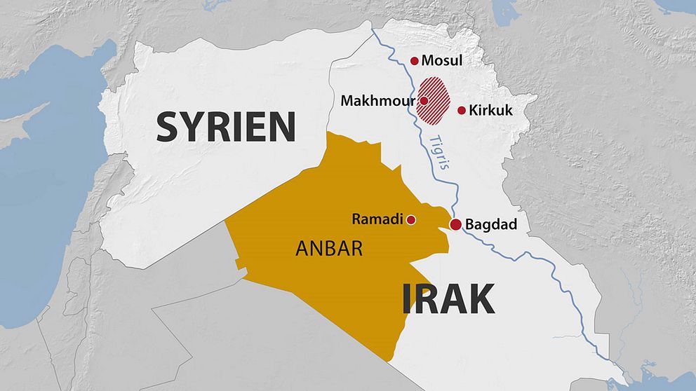 Iraks armé har tagit första steget för en Mosul-offensiv