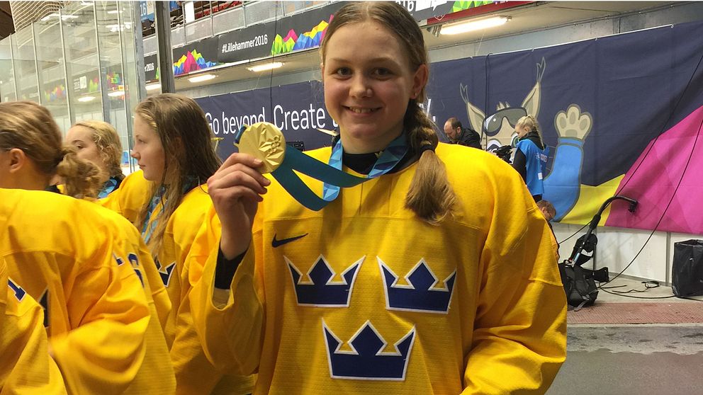 Josefin Bouveng med guldmedalj