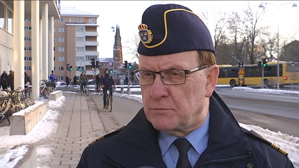 Uppsalapolisens Christer Nordström