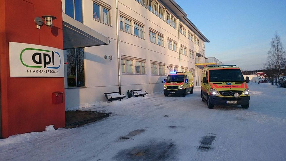olycka, Ersboda Umeå, autoklav.