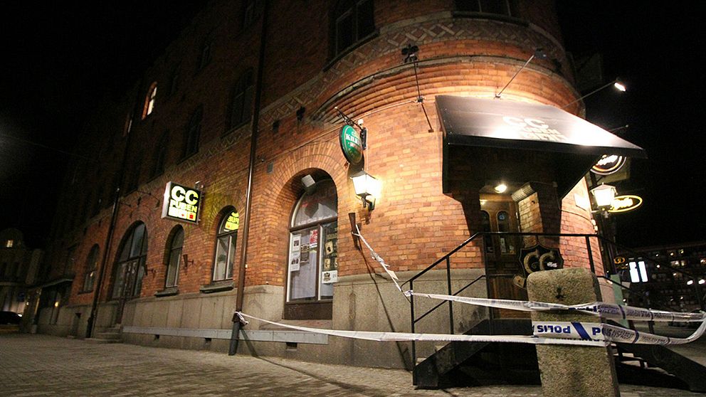 CC-puben vid Gävle central har spärrats av.