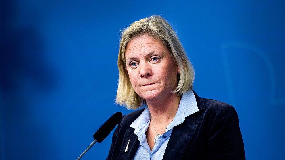 Finansminister Magdalena Andersson