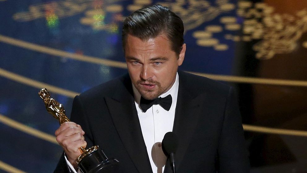 Så fick han sin Oscar tillslut, Leonardo DiCaprio.
