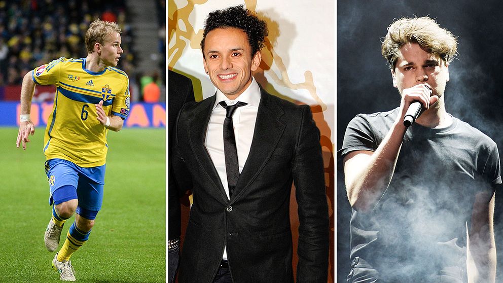 Kända svenskar som heter Oscar: Landslagsspelaren Oscar Wendt, hälsocoachen Oscar Jöback och artisten Oscar Zia.