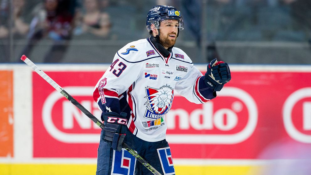 Nichlas Hardt gjorde 1–0 för Linköping.