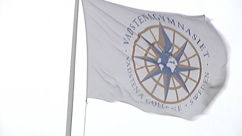 Vadstenagymnasiets flagga