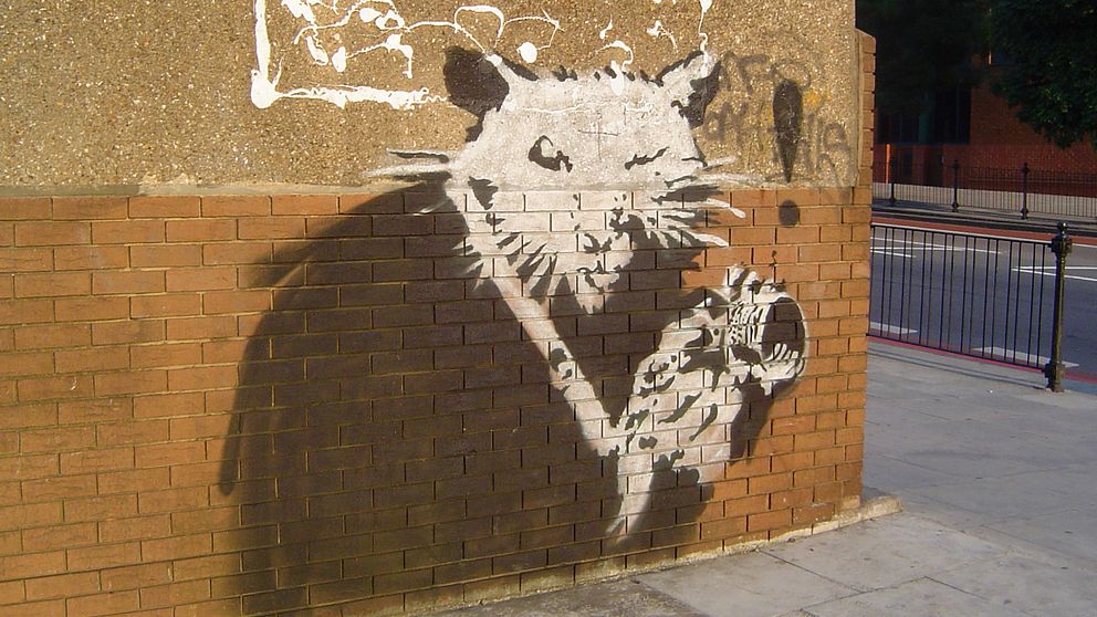 Genom att kartlägga placeringar av den brittiska graffitikonstnären Banksys verk tror sig forskare kunna avsöja konstnärens sanna identitet.
