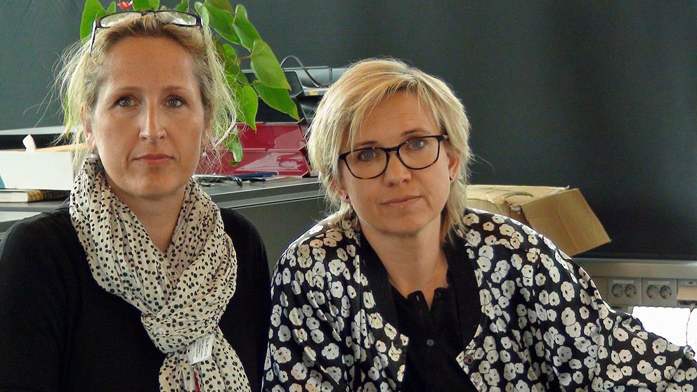 Uppdrag gransknings Sanna Klinghoffer och Nadja Yllner.