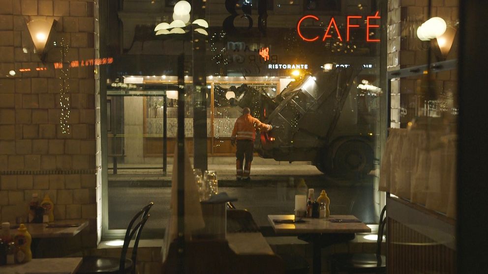 Berns salonger och Café Milano är två av krogarna vars hushållssopor hämtas av företaget Tåv.