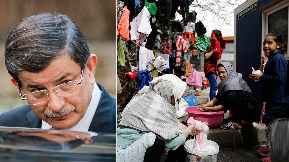 Turkiets premiärminister Ahmet Davutoglu är en av nyckelspelarna i de förhandlingar som Turkiet för med EU om att försöka hitta en lösning på flyktingkrisen.