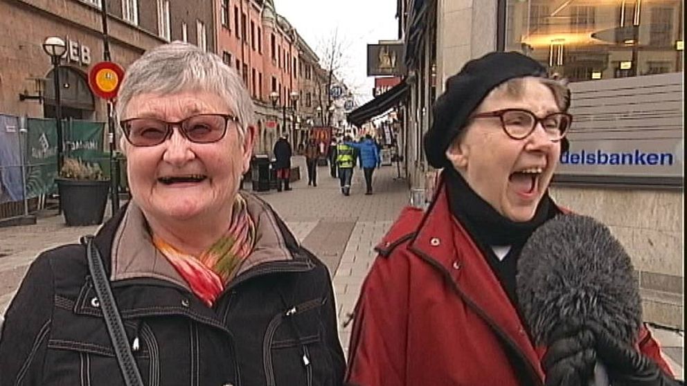 Bild på Karin Eriksson och Ingrid Lindblom.