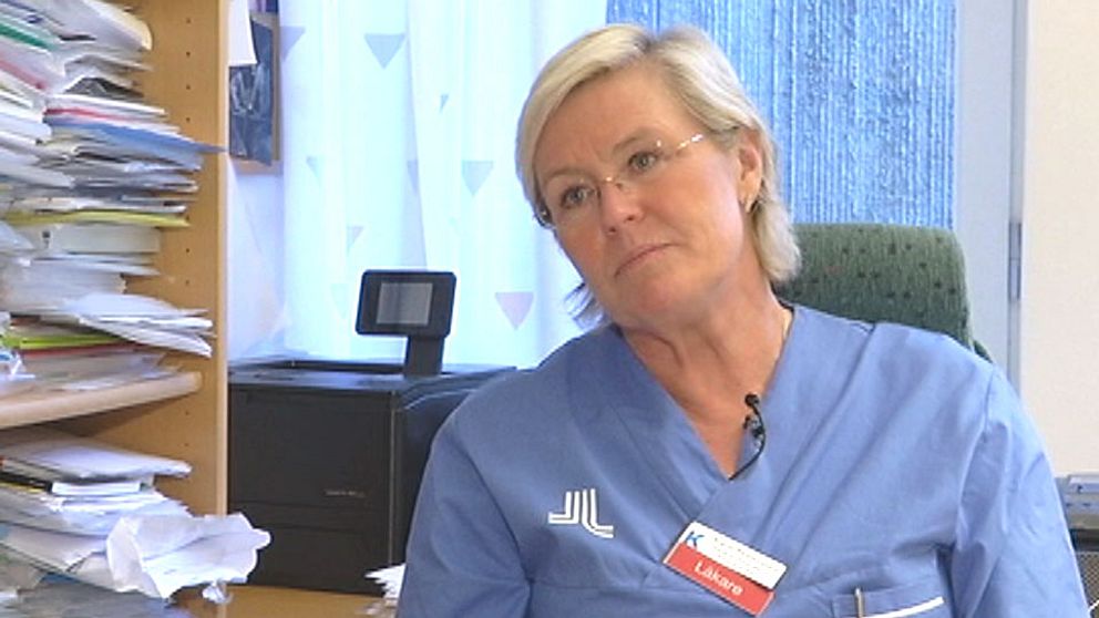 Överläkare Karin Pettersson.