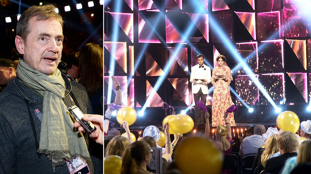 Christer Björkman mer än överlycklig efter att 12 miljoner röster kommit in i finalen av Melodifestivalen 2016 – men väldigt få röstade via välgörenhetsnumret och årets tävling drog in fem miljoner kronor mindre än 2012.