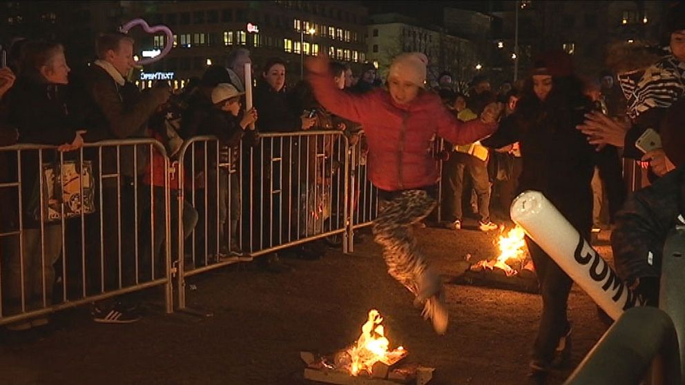 Arkivbild: Eldfest på Heden i Göteborg.