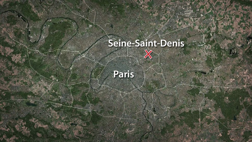Tre män och en kvinna som greps tidigt på morgonen i en av Paris norra förorter, Seine-Saint-Denis.